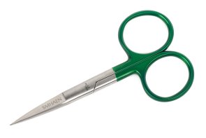 Smhaen Scissors Straight 4.5" Tungsten Green